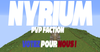 Bannière du serveur Nyrium PVP Faction
