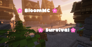 Bannière du serveur BloomMC FR / ENG