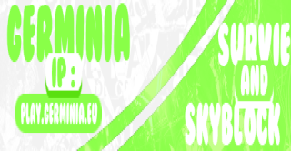 Bannière du serveur Germinia