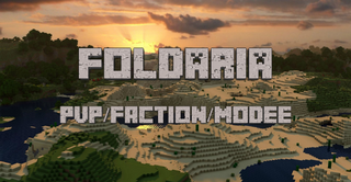 Bannière du serveur Foldaria | PvP/Faction/modée