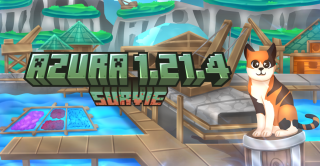 Bannière du serveur Azura 1.21.4