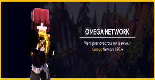 Bannière du serveur Omega Network