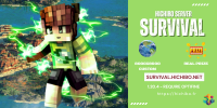 Bannière du serveur Survival Hichibo