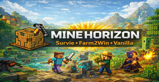 Bannière du serveur MineHorizon