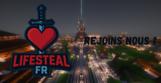 Bannière du serveur Lifesteal FR